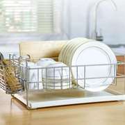 304维度空间单层碗架不锈钢碗碟架沥水架厨房置物架碗盘架滴水架