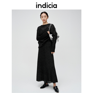 indicia标记女装两件套针织衫，半身裙套装商场同款春季6a401tz019c
