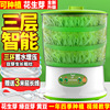 容威豆芽机家用双层全自动大容量，生绿黄豆芽菜发泡桶神器发芽罐盆