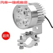 电动车灯超亮外置大灯摩托车LED灯泡电瓶射灯电单车灯12V-85V防水