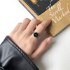 韩国简约ins风手表式设计戒指，女款食指环，个性小众食指戒少女c797