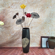 现代简约落地客厅创意，时尚摆件家居装饰品陶瓷，干花花器花瓶花艺