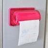 日本卫生间纸巾盒卷纸创意厕所免打孔防水卷纸架置物架吸盘厕纸盒