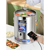 家家莱电加热煮粥桶商用304不锈钢电汤桶熬粥锅可预约汤桶大容量