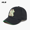 MLB 男女情侣运动帽印花立体刺绣硬顶遮阳帽23冬季CPP02