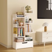 儿童树形书架落地置物架简易靠墙客厅，家用收纳架子电视柜旁小书柜