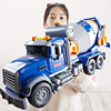 儿童水泥搅拌车玩具大号，男孩罐车混凝土搅拌机工程玩具，车套装3岁4