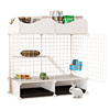 防喷尿兔笼家用室内专用自动清粪荷兰猪专用窝，豚鼠宠物兔子笼子屋