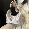 新中式国风珍珠手提包包，女士2024夏天小众百搭链条单肩斜挎包