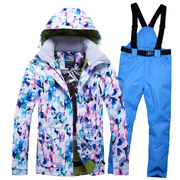 透气防水单双板支持电商保暖防风2020新滑雪服套装女