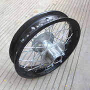 越野摩托车小高赛配件 阿波罗越野车3.00-12寸轮胎用轮圈钢圈轮毂