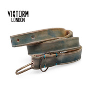 英国 VIXTORM 男式皮带 纯手工勾扣做旧牛皮腰带暗黑先锋送人礼物