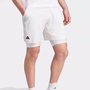 adidas阿迪达斯运动裤，男子夏季网球休闲宽松透气梭织短裤ia7101