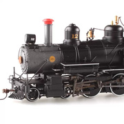 百万城电动带灯仿真复古数码鲍德温蒸汽机车火车模型美国蒸汽火车