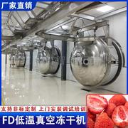 玫瑰金银花低温fd食品冻干机商用大型㎡真空冻干食用菌冻干设备