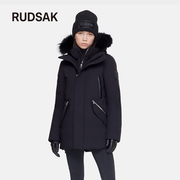 rudsakodin加拿大男女羽绒服派克，大衣冬季中长保暖时尚高端