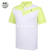 2024夏款韩国renom*网状配色，高尔夫球服男士短袖t恤golf