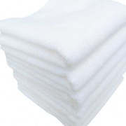 20条装白毛巾洗浴足疗理发不掉毛吸水家用百洁抹布劳保日用品