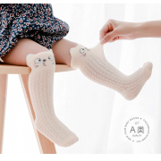婴儿袜子薄款宝宝防蚊袜中长筒袜，男女小童纯棉，夏季新生儿0-1-3岁2