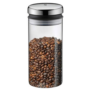 德国WMF 福腾宝玻璃密封罐 咖啡豆容器杂粮谷物罐食品储存罐防潮