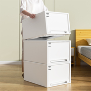 收纳箱抽屉式收纳盒塑料，透明衣服家用衣物储物整理箱衣柜收纳柜子