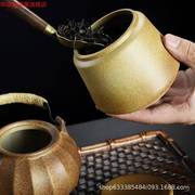 提梁壶粗陶茶具礼盒，套装陶瓷功夫茶具家用简约办公茶壶茶杯复