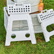 加厚塑料折叠凳子换鞋家用儿童浴室小板凳，便携式成人户外马扎椅子