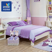 ifree爱睿丽莎公主儿童床，女孩公主床1.2米小孩，床青少年卧室家具