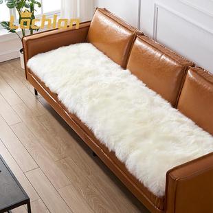 澳洲羔羊长毛沙发垫地毯飘窗垫整张羊皮，贵妃沙发椅坐垫定制新