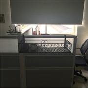 储物桌面收纳框省空间小壁架置物架办公室电脑桌桌上挂.挂钩式笔