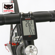 日本CATEYE猫眼码表无线山地公路自行车码表防水单车骑行装备配件