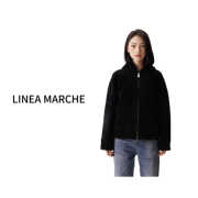 DH202 LINEA MARCHE 美利奴皮毛一体羊毛外套