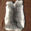 大尺寸冬季家兔獭兔毛皮草动物皮毛护膝护腰毛料做扶手箱垫子椅垫