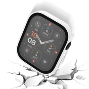 适用iwatch7保护壳苹果手表壳applewatch6/5/4/se保护套45mm41防摔半包壳超薄s7表带保护边框星光色配件7代