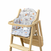 实木餐椅坐垫升级款加厚宝宝儿童餐桌，椅垫婴儿高脚椅垫吃饭椅靠垫