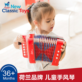 NCT儿童手风琴初学者玩具乐器婴儿益智可弹奏3-6岁女孩礼物送教程