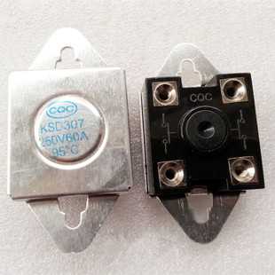 即热式电热水器配件快热式 温控器KSD306 限温器95℃ 60A40A