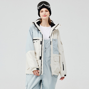 冬季单板滑雪服情侣款户外防风保暖透气冲锋衣运动冰雪工装上衣女