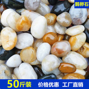 南京鹅卵石铺路铺地庭院园林造景天然大小石头雨花石原石鹅软暖石