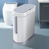 卫生间垃圾桶智能感应式厕所，马桶刷便纸篓桶窄家用带，盖夹缝垃圾筒