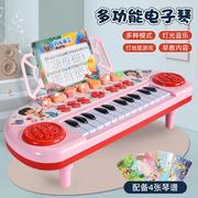 儿童电子琴钢琴早教益智1-2-3-6周岁音乐灯光玩具，初学者入门宝宝