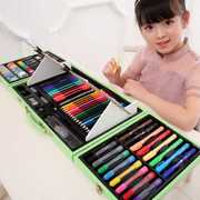 儿童水彩笔套装画笔，礼盒幼儿园初学者彩，色笔72色儿童绘画蜡笔小学
