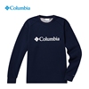 columbia哥伦比亚男式户外秋冬内衣外套头，热能保暖休闲卫衣ae8892