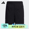 adidas阿迪达斯男大童2023春夏季薄款休闲运动短裤子
