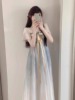 夏季2024改良旗袍汉服连衣裙，新中式中国风马面裙女小个子长裙