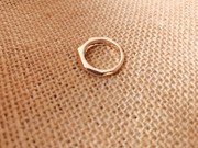 青岛外贸饰品指环欧美风，金属质感几何形状，简洁大方个性小款戒指