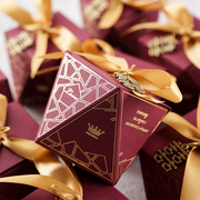 2022抖音同款喜糖盒子个性创意糖果盒婚礼欧式结婚喜糖包装盒