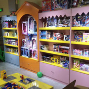 儿童乐园游乐场专用货架展柜卡通货架玩具展示柜母婴店货架可