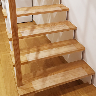 透明楼梯地板防滑垫保护贴台阶，透明条自粘型踏步垫瓷砖地垫防滑贴