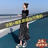 哺乳衣外出辣妈款2021气质春季哺时尚装遮肚子套装大码